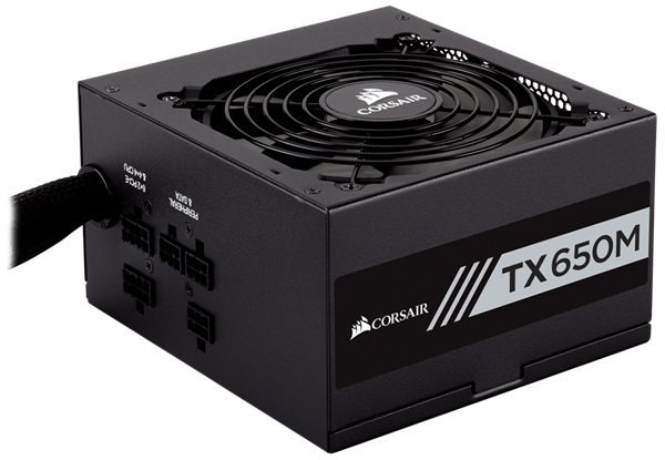 Corsair TX650M (CP-9020132-NA) 650 Watt 80 Plus&#174; Gold Certified PSU _1118KT